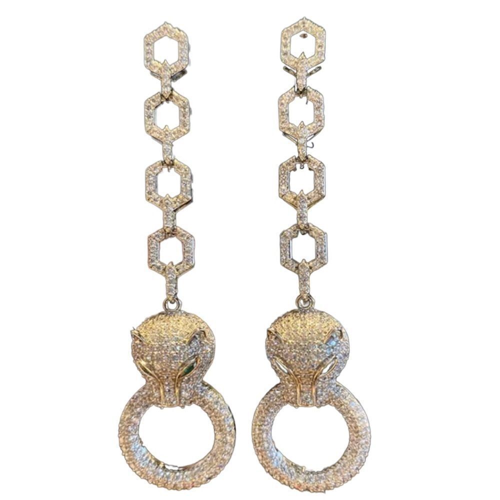Panther earrings 